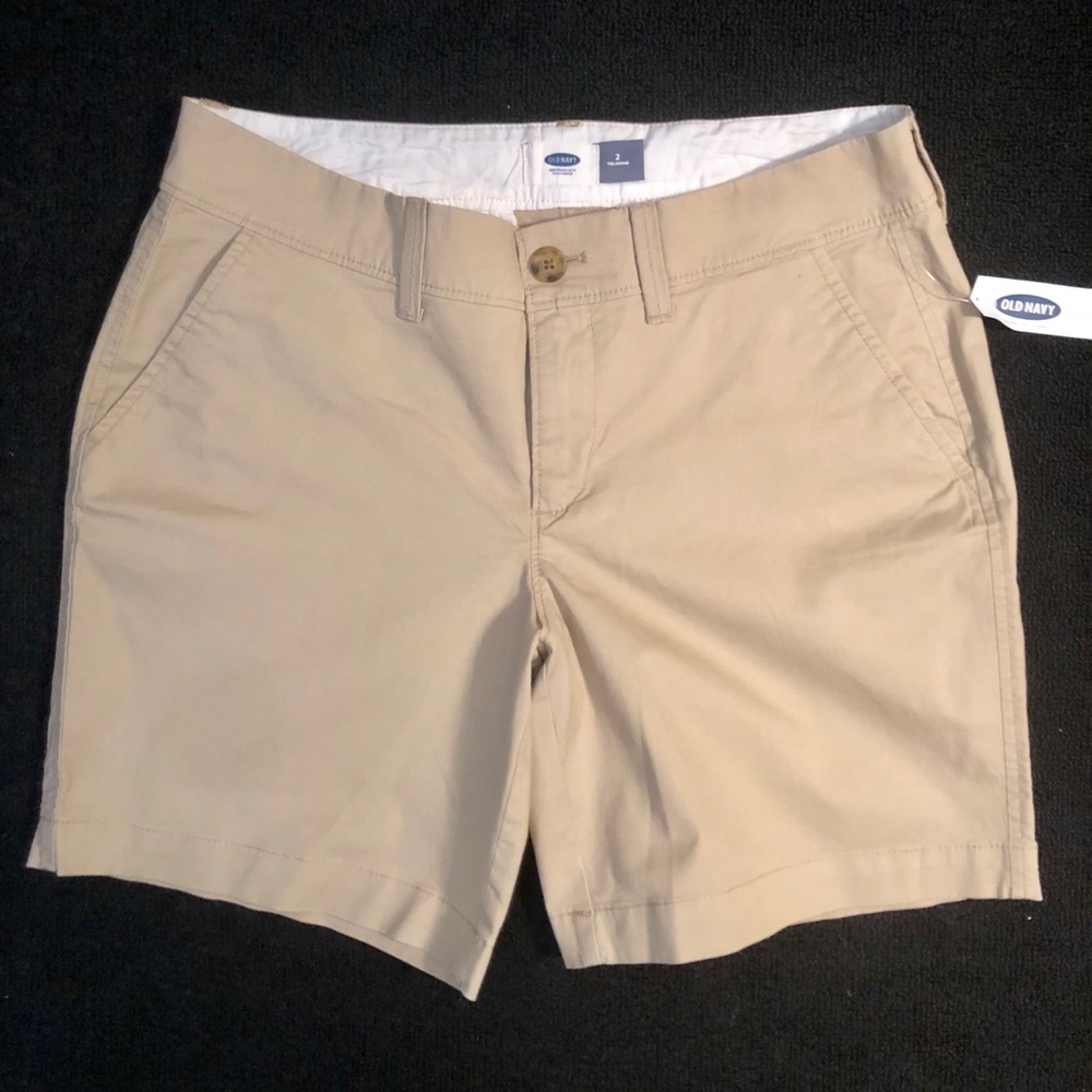 Old Navy Khaki shorts.   Never Worn
